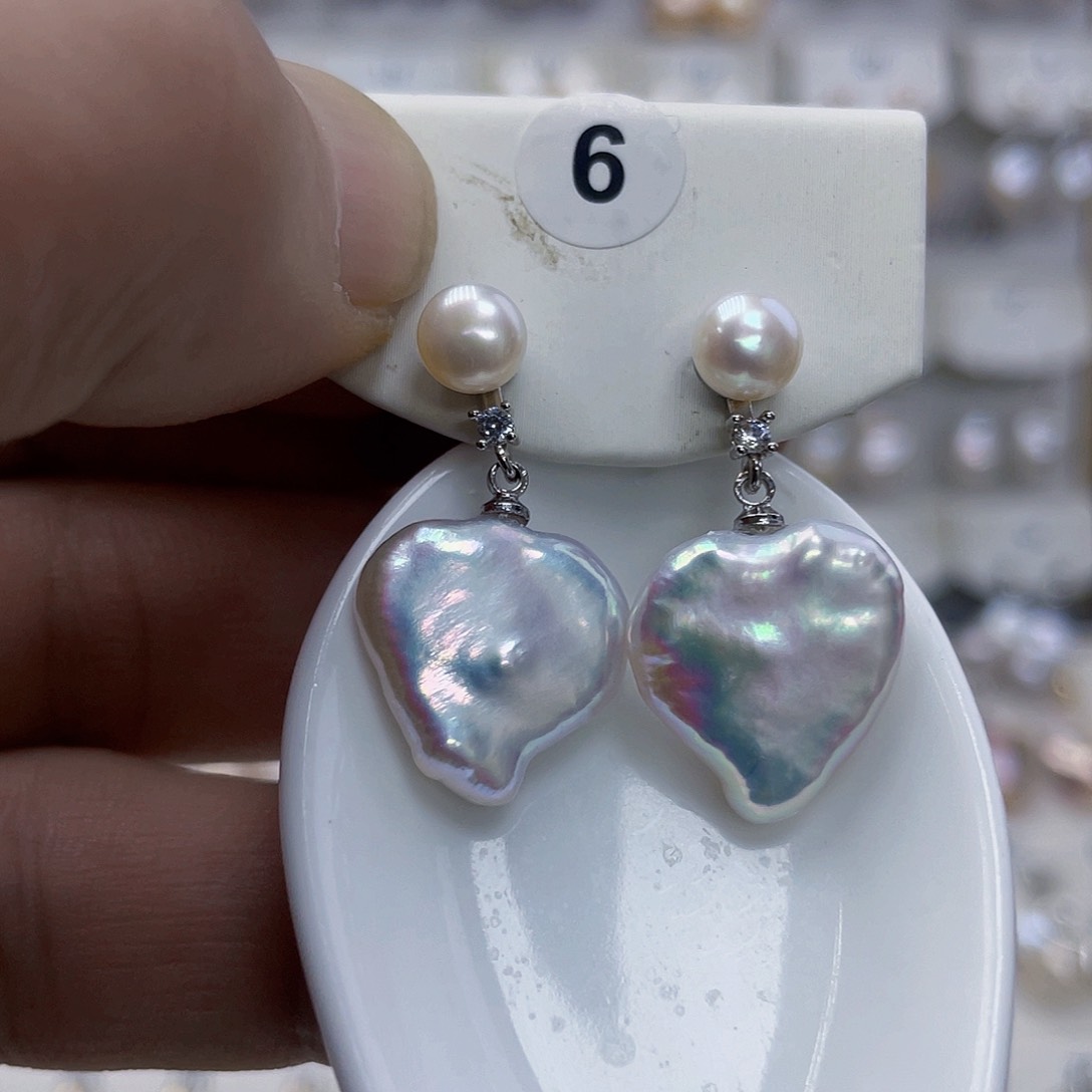 淡水珍珠颈饰银S925镶嵌