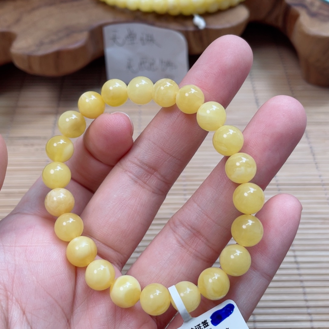 蜜蜡未镶嵌裸石蜜蜡