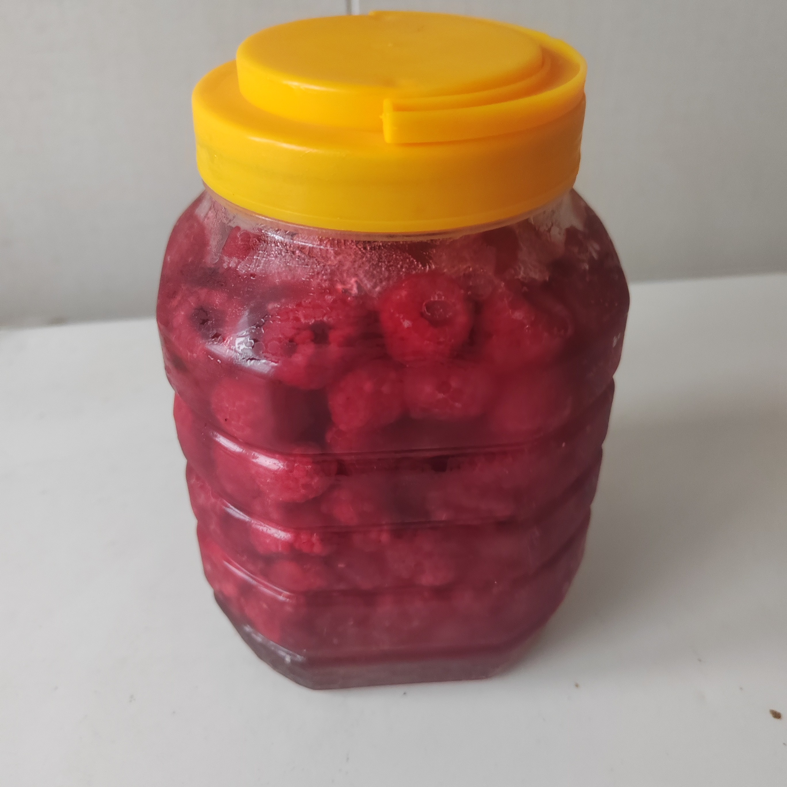 树莓 赠蜂蜜 二斤树莓果  二斤椴树蜜