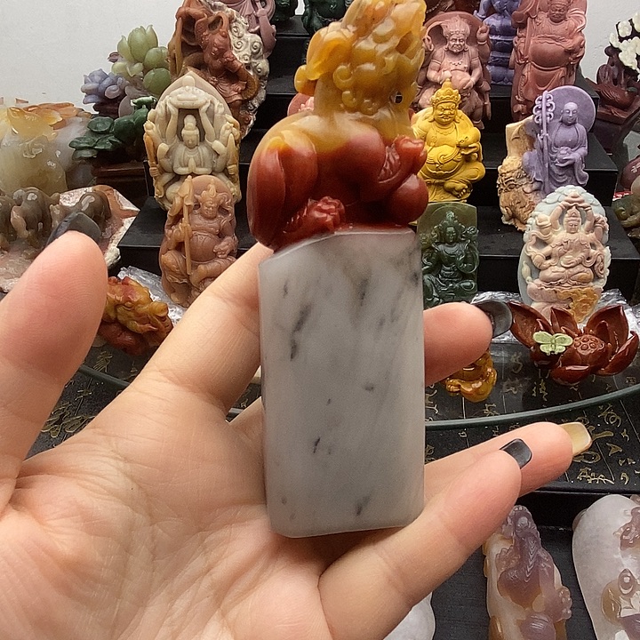 石英质玉未镶嵌吊坠(不含链)