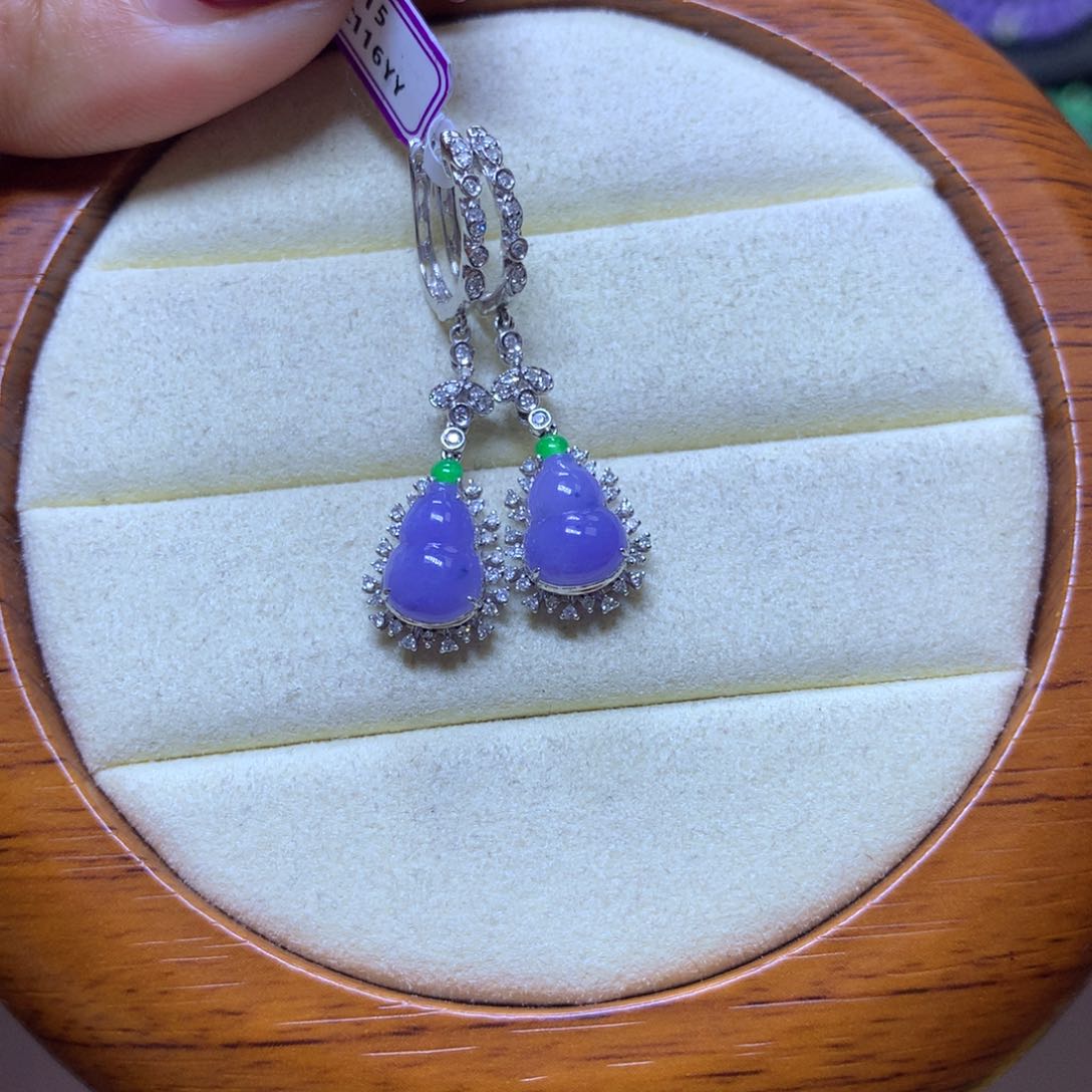 【闪购商品】翡翠颈饰18K金镶嵌翡翠