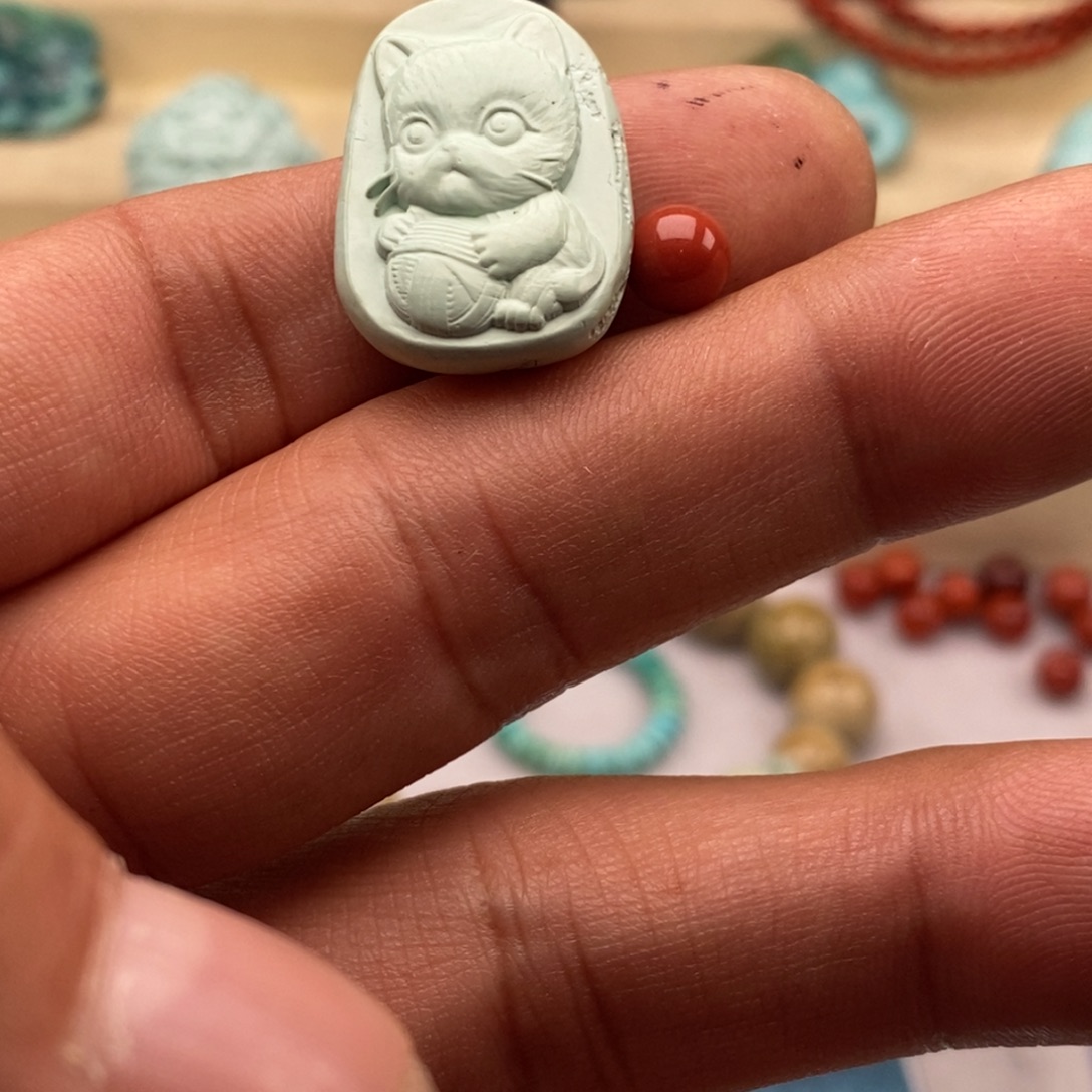 田***园南红玛瑙未镶嵌珠宝半成品