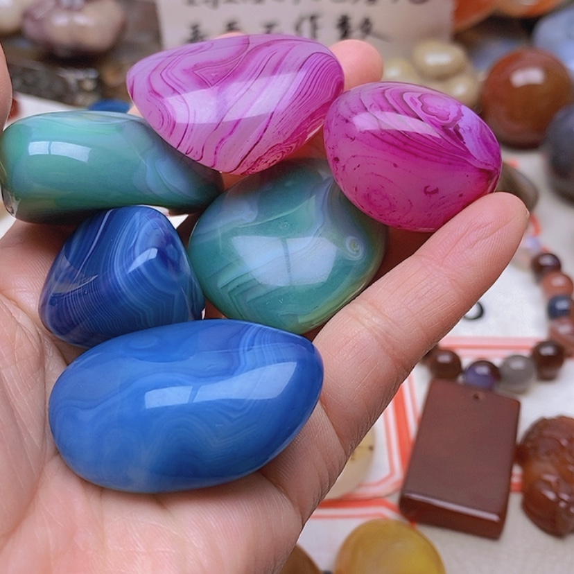 【闪购商品】未镶嵌玛瑙/玉髓珠宝半成品M**h