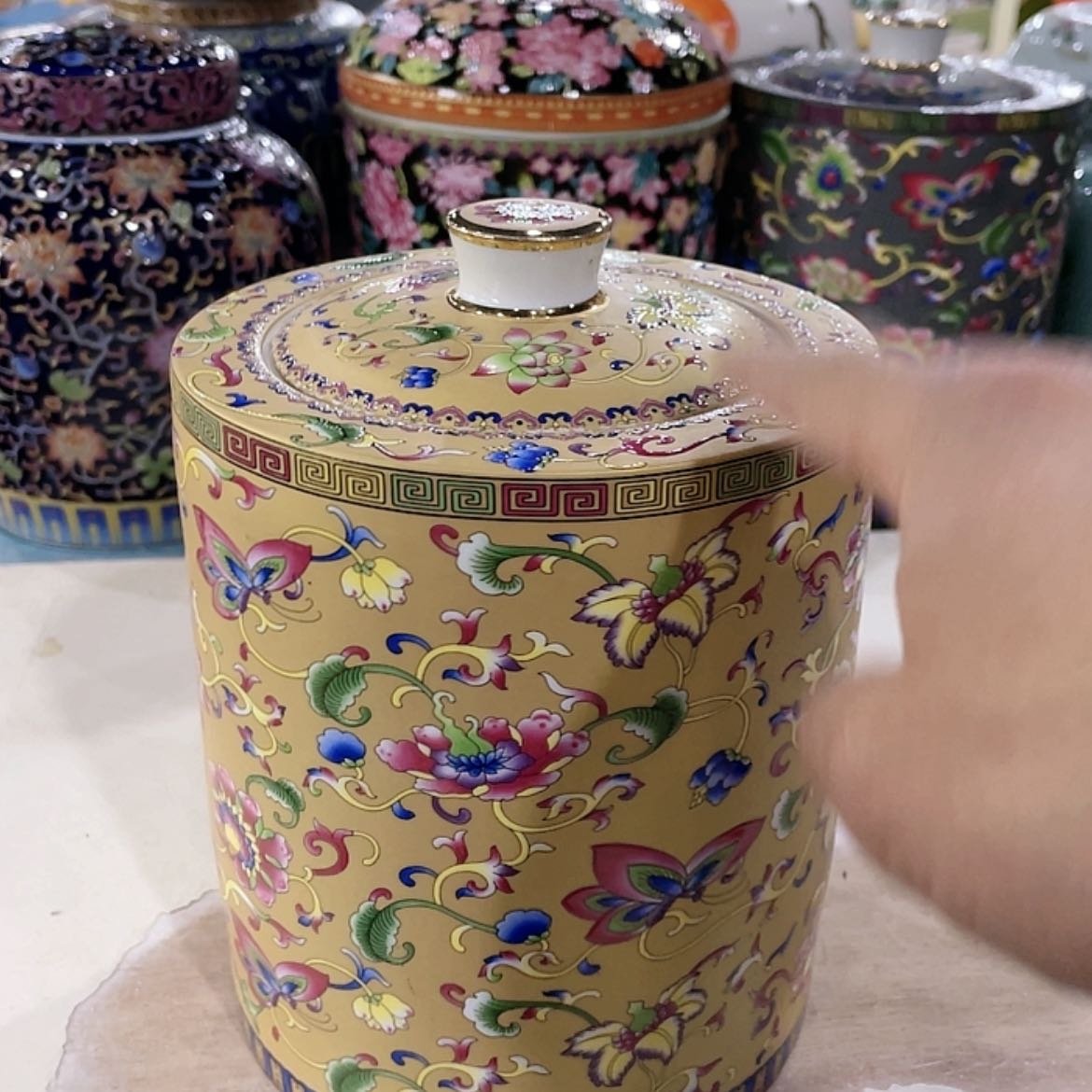 【闪购商品】罐陶瓷茶叶罐密封罐