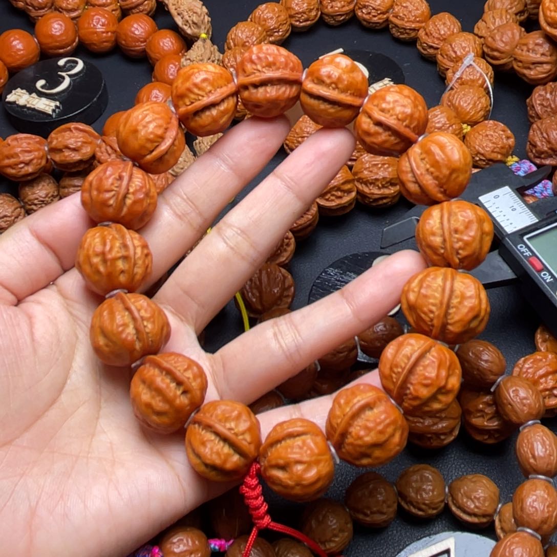 文玩核桃手串粗筋111