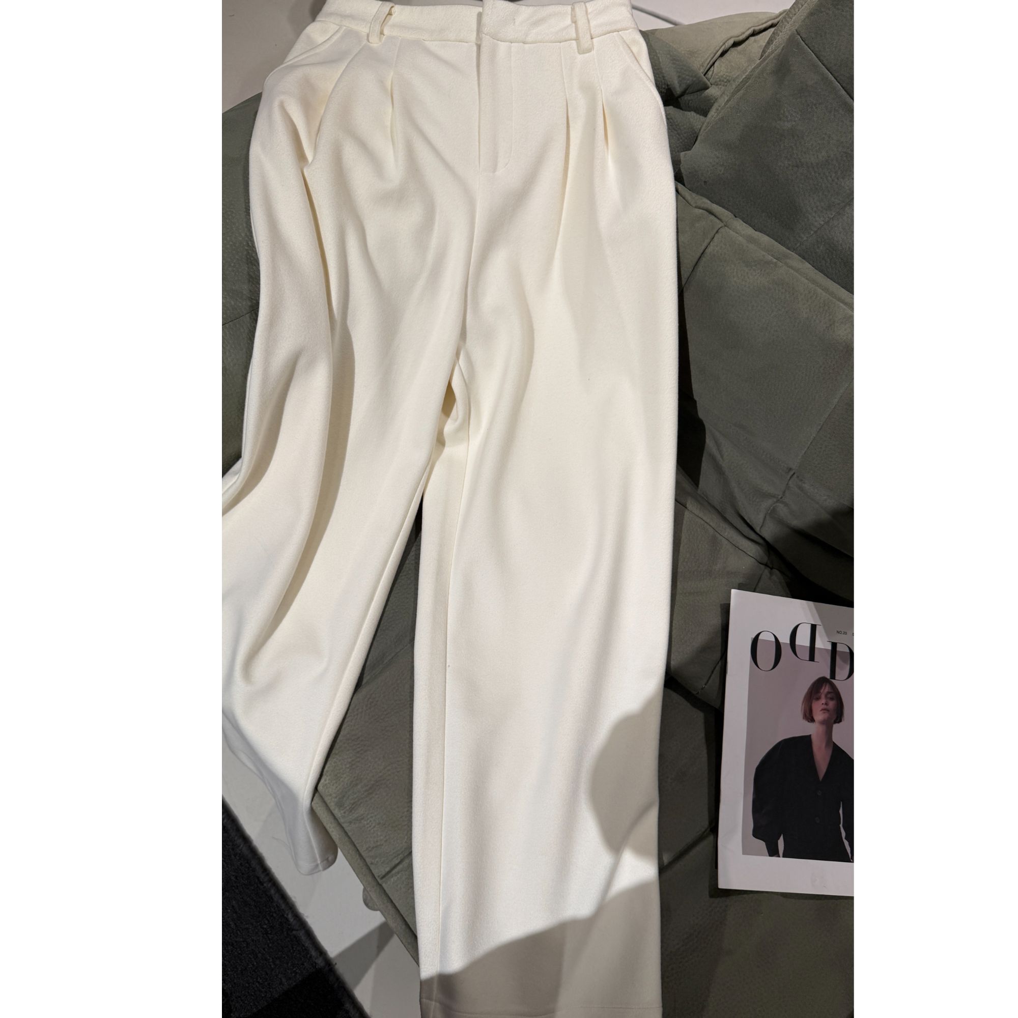 【时微高定】2025年新款西装羊毛裤百搭女