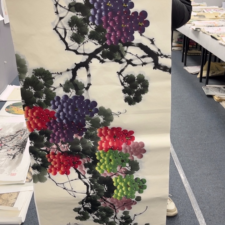 国画绘画手绘作品