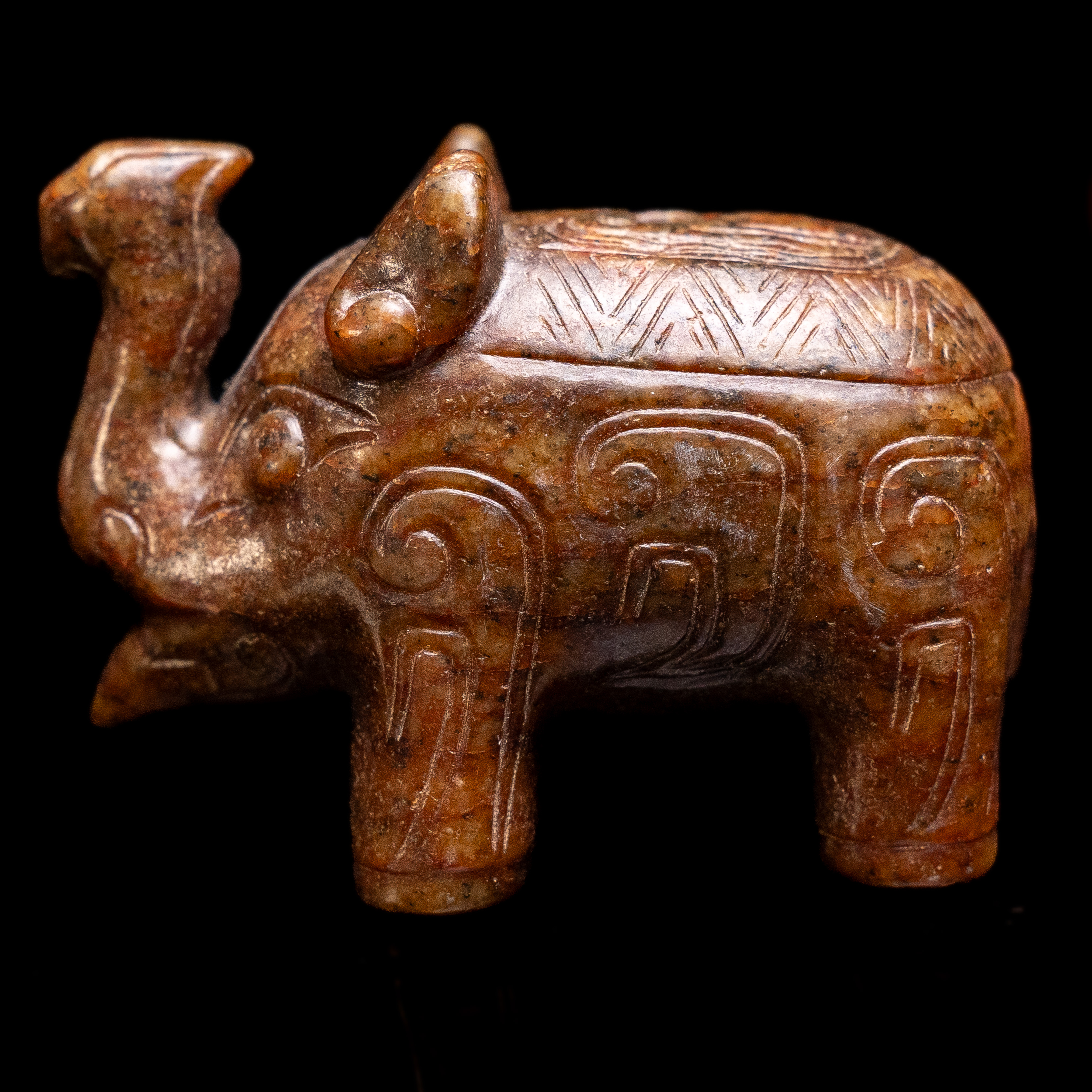 民国和田玉太平有象-NX