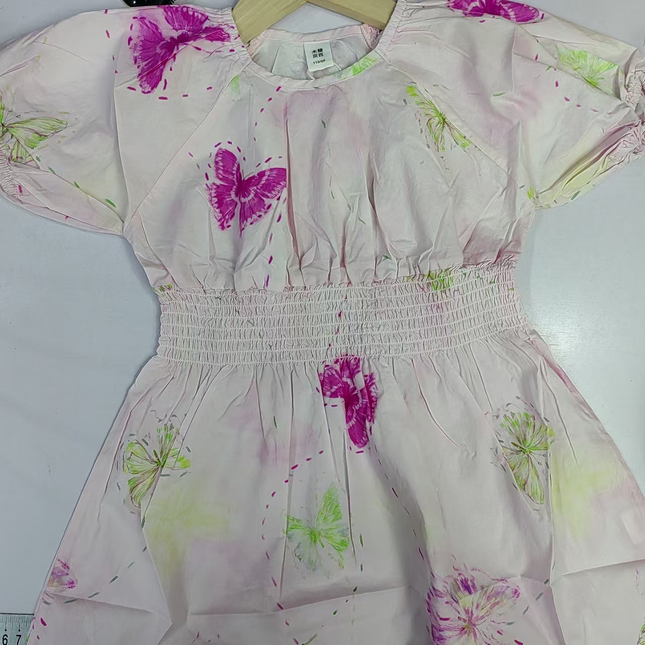 MT蝴蝶飞舞棉裙女宝