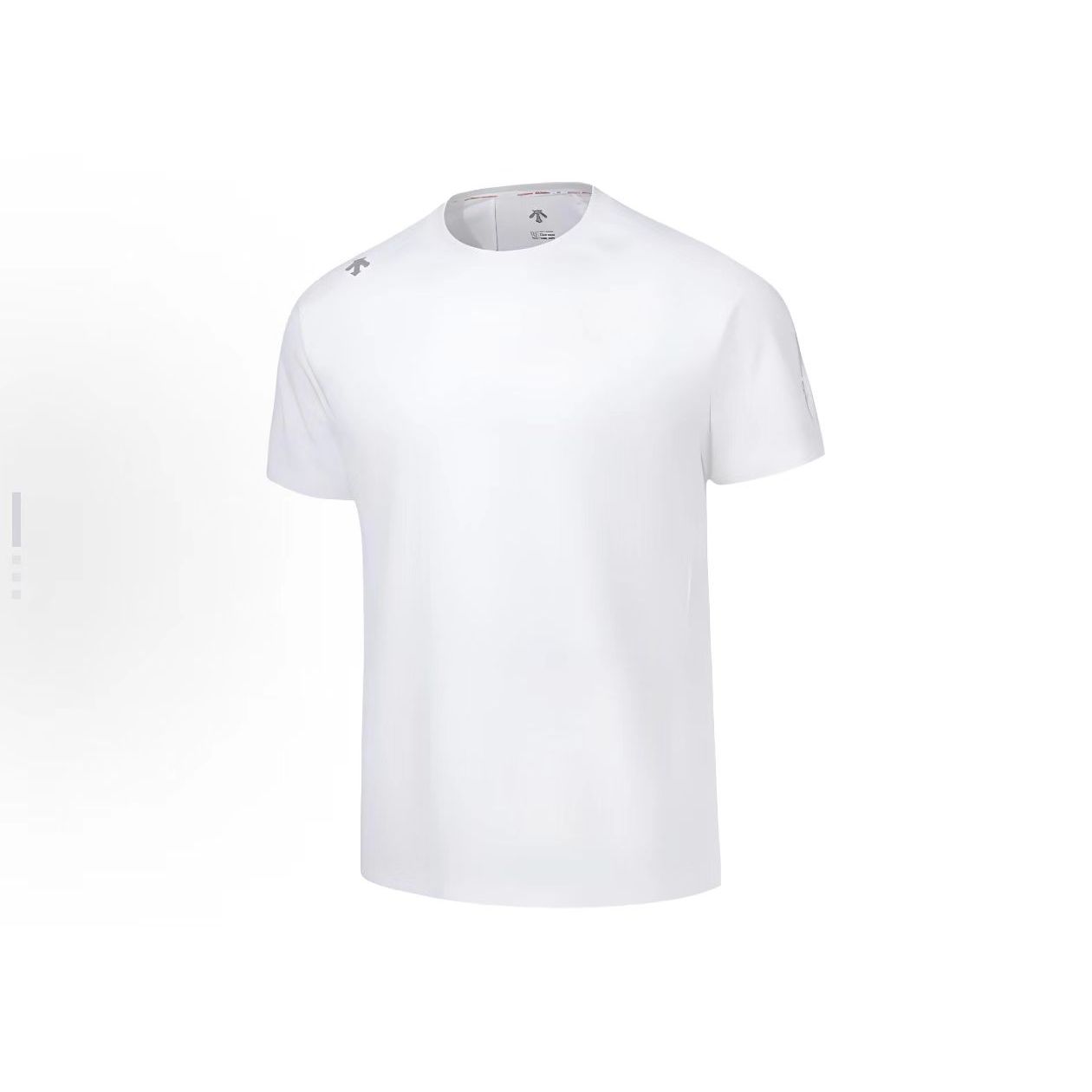 迪桑特运动跑步健身训练吸湿排汗速干透气亲肤徽标印花圆领RTS21