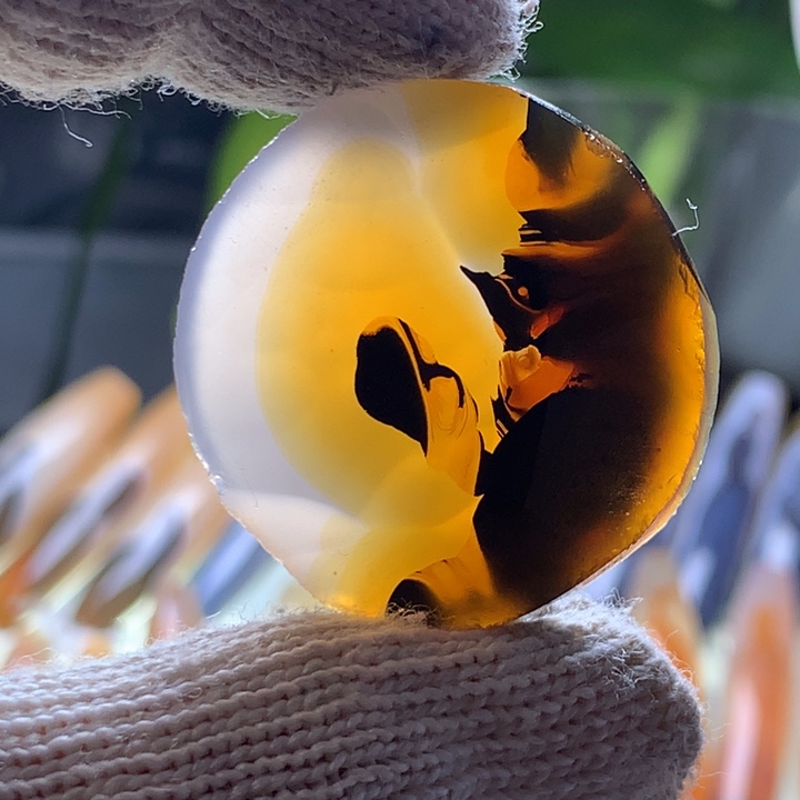 未镶嵌玛瑙/玉髓珠宝半成品74