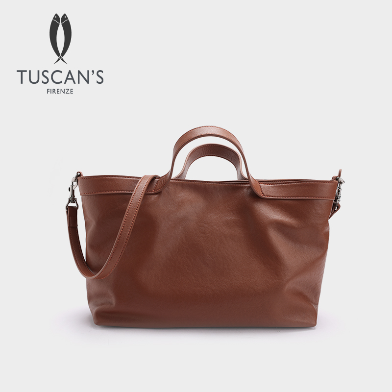 TUSCAN'S通勤轻奢大容量包包托特包单肩包单肩简约时代