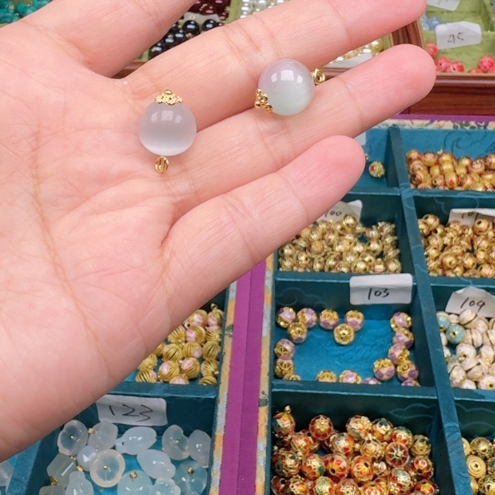非遗传承手工圆珠扣