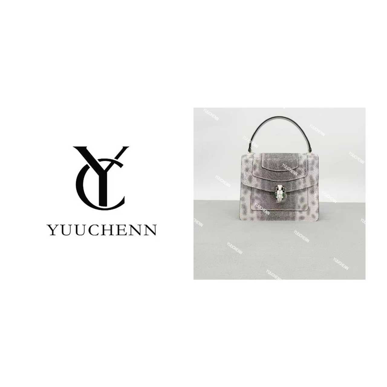 YUUCHENN/20cm原创设计高定真皮包 HH7305