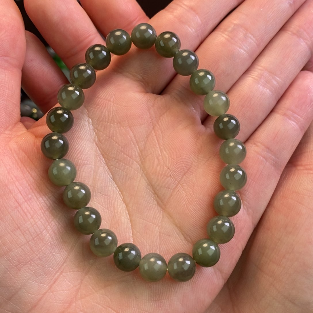 和田玉手链未镶嵌