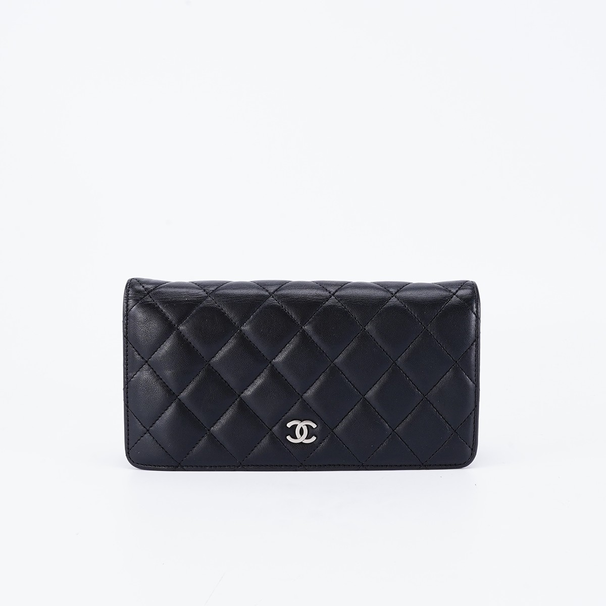 95新 Chanel/香奈儿 【诗诗】对折钱包长款/BG22015183