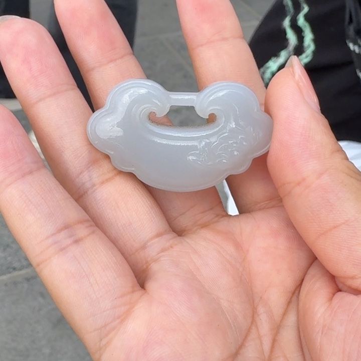 和田玉未镶嵌颈饰42