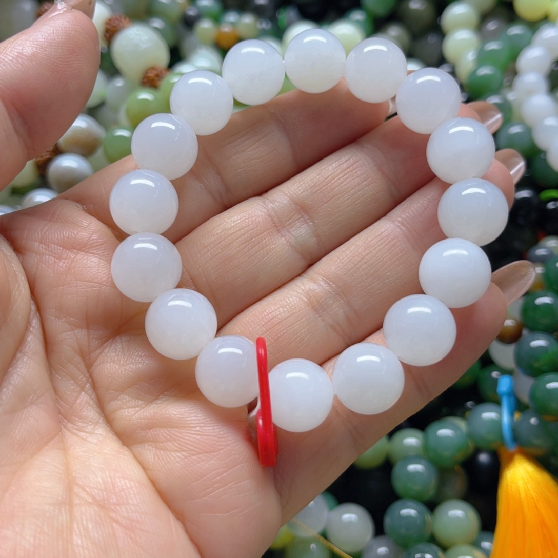 和田玉手链未镶嵌