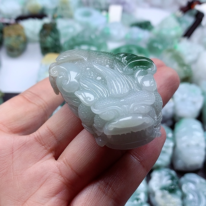 翡翠吊坠(不含链)未镶嵌