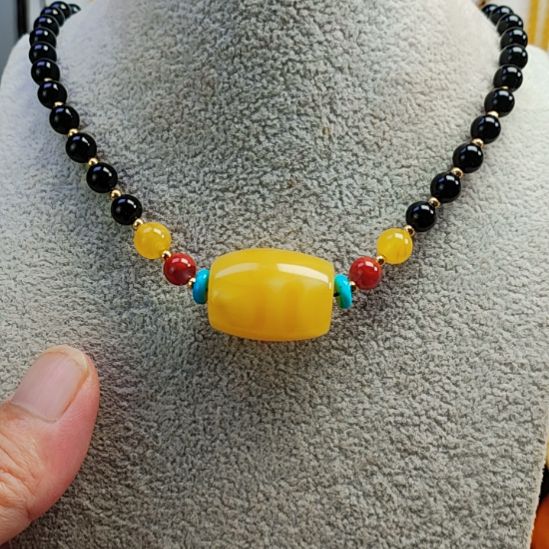 蜜蜡吊坠(赠链)未镶嵌