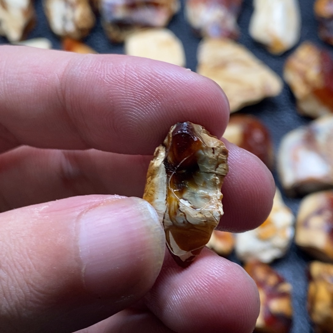 缪***e定制琥珀未镶嵌琥珀蜜蜡原石定制