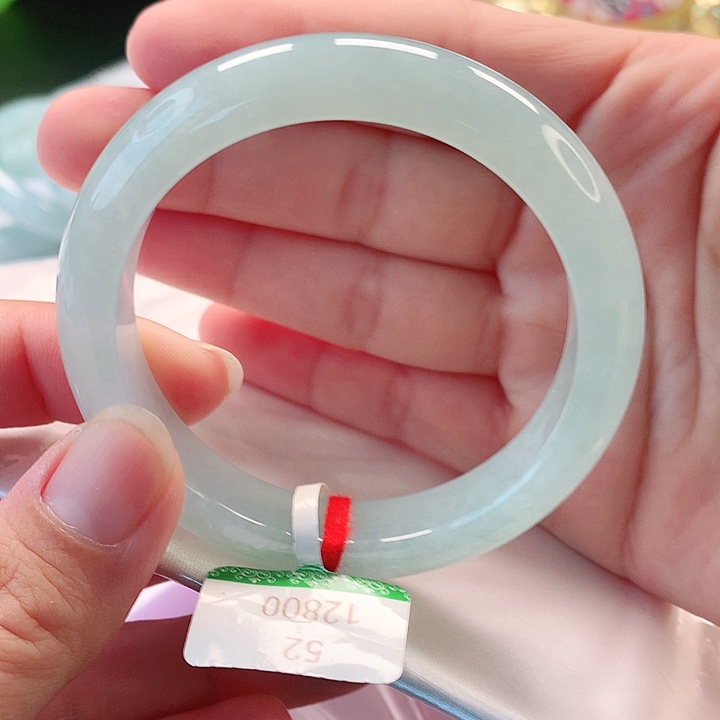 未镶嵌手镯翡翠52正