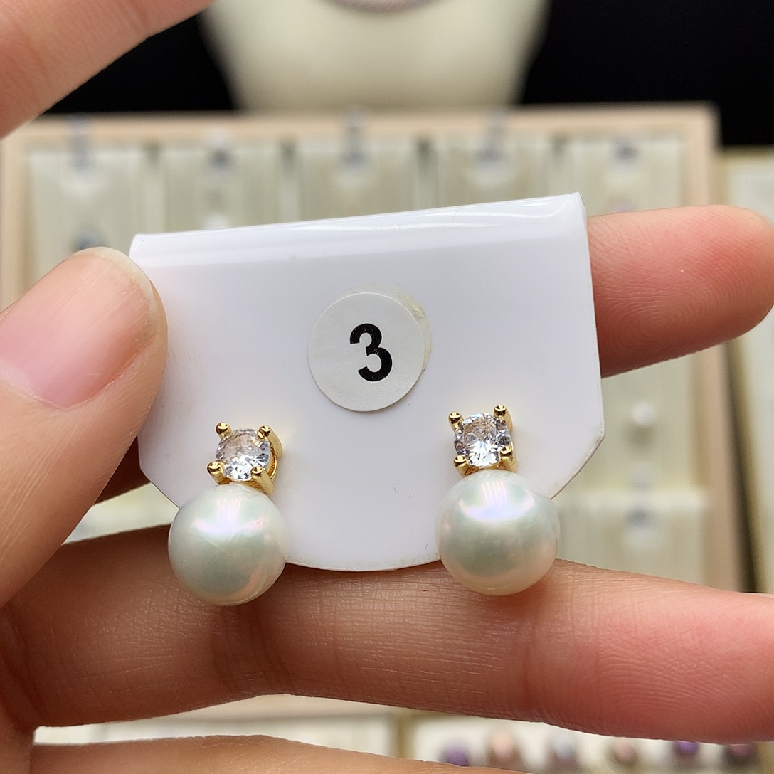 淡水珍珠颈饰银S925镶嵌