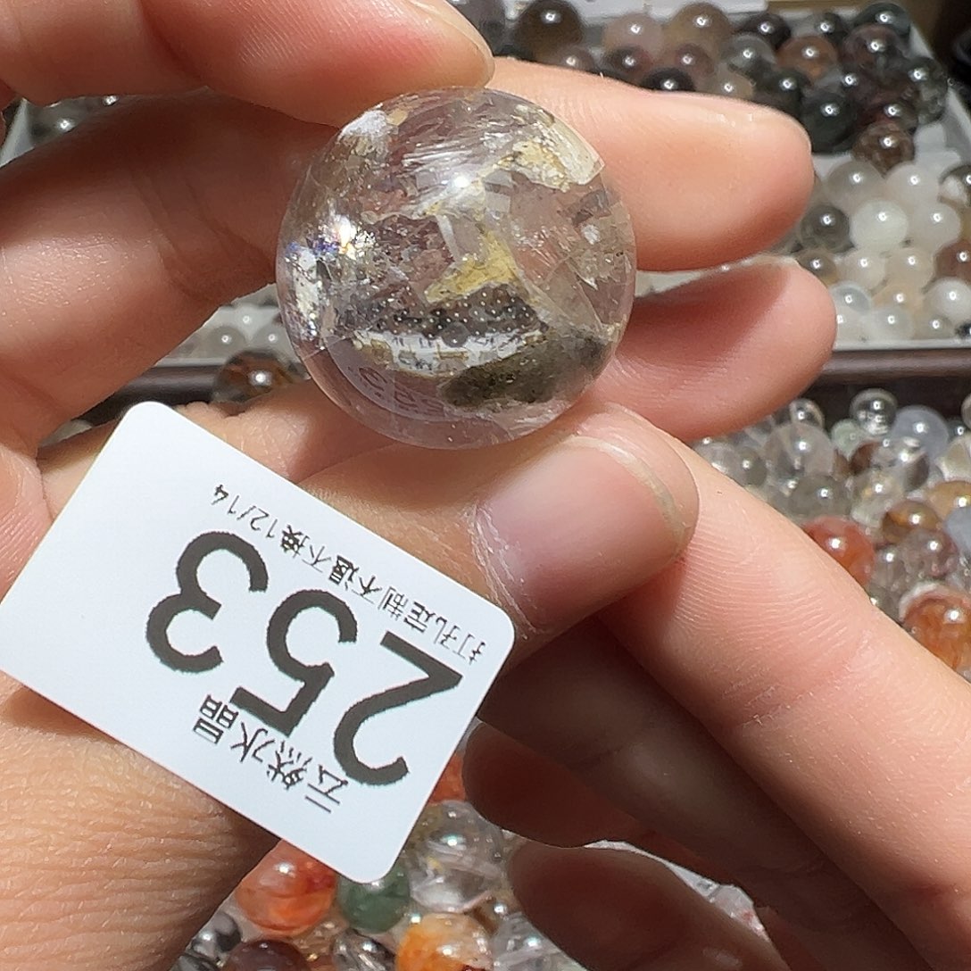 水晶珠宝半成品未镶嵌