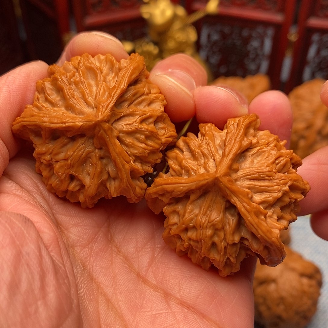 文玩核桃把件毕业全品盘山奔奔39尺