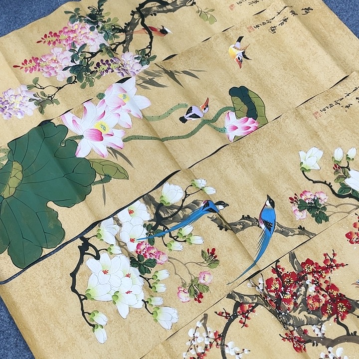 国画纯手绘国画作品