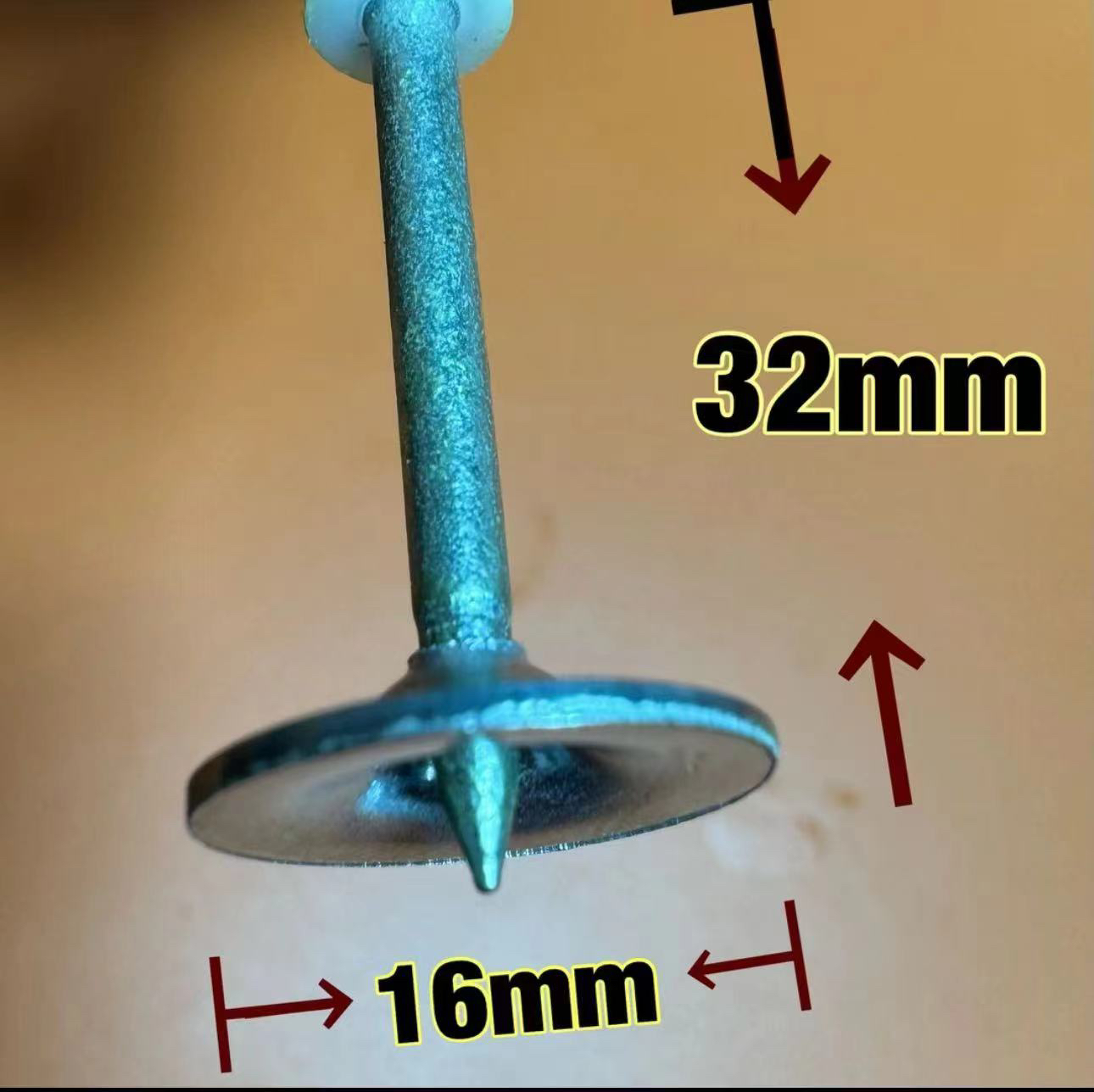 迷你圆片钉2.7长钉，3.2长钉，4.2长钉，长度可选