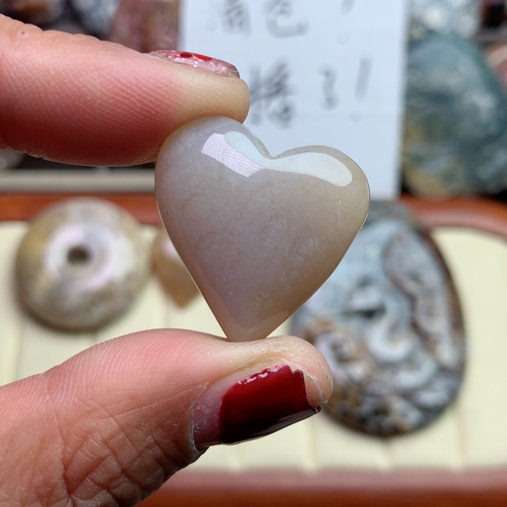 硅化珊瑚（珊瑚玉）颈饰未镶嵌