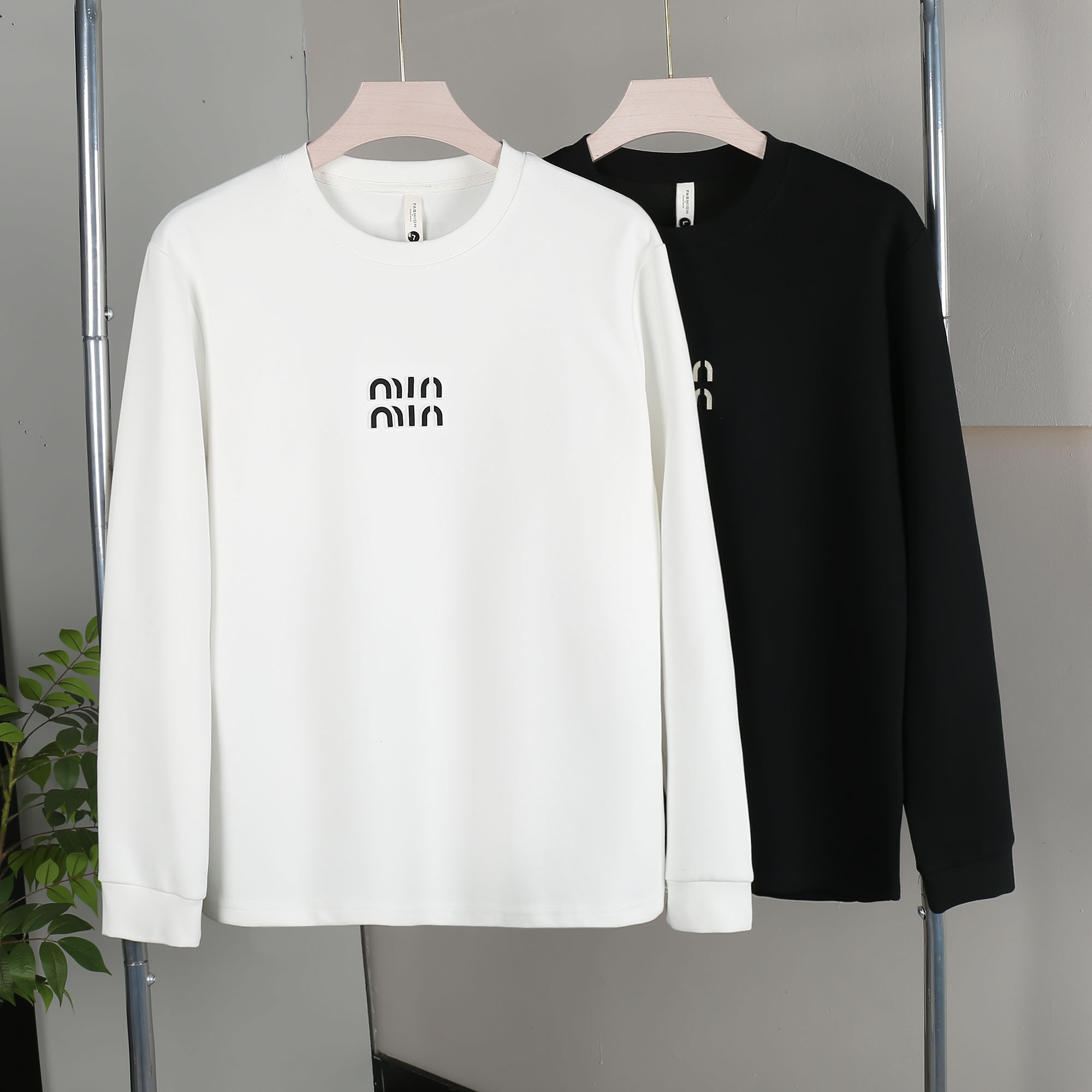 【明哲男装】男士春秋季薄款棉感简约百搭基础款卫衣 C3535