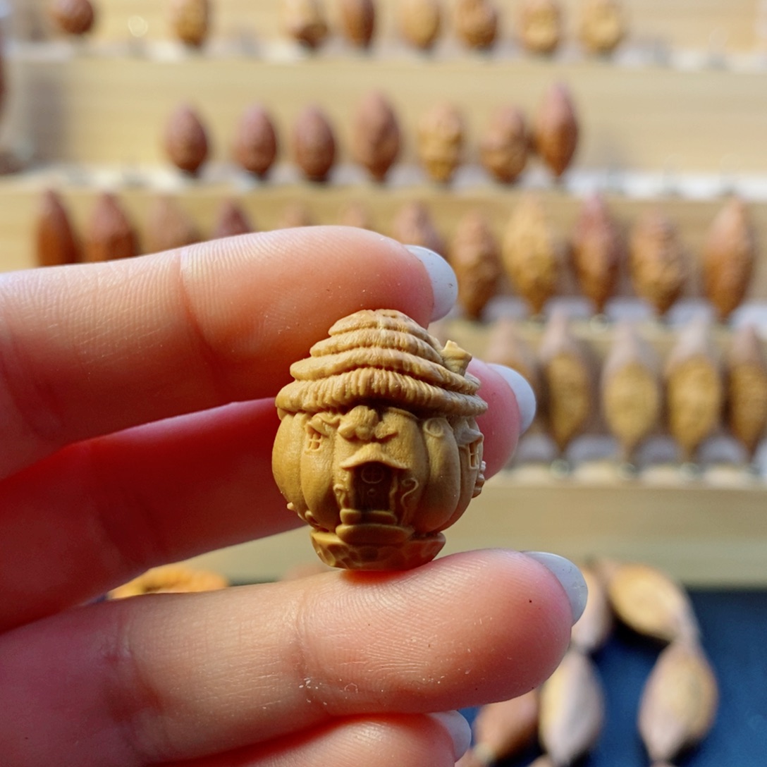 水***车手串/手链橄榄核南瓜屋