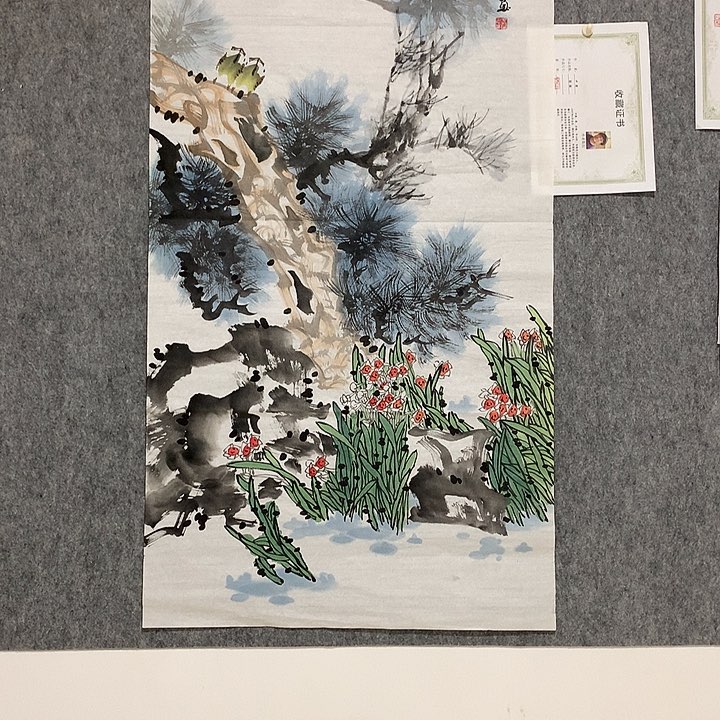 国画书法作品欣赏，书法作品