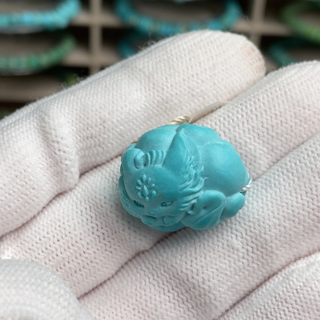 绿松石未镶嵌凤九7