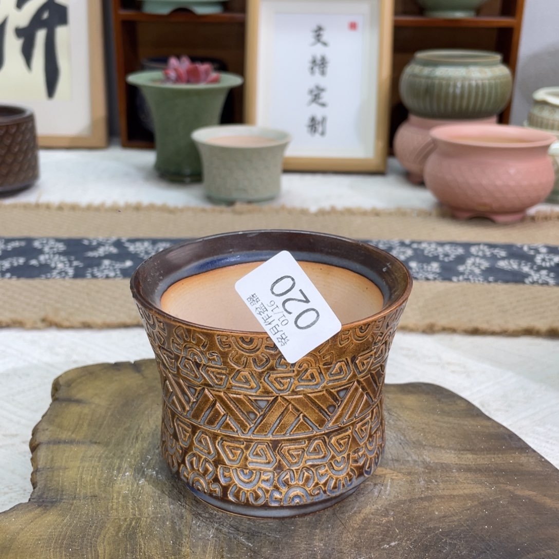 多肉陶瓷 020 内口8.5 cm