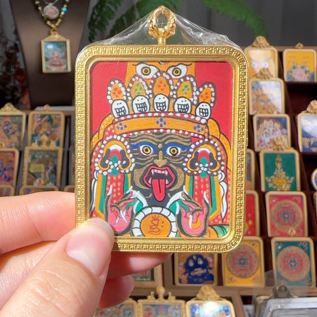 吊坠纯手绘扎基拉姆 年关福利红唐