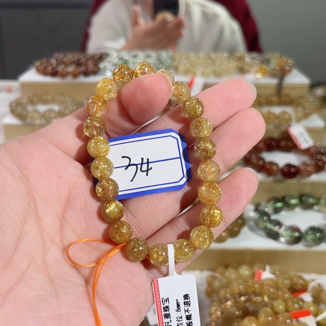 水晶手串未镶嵌神**宾