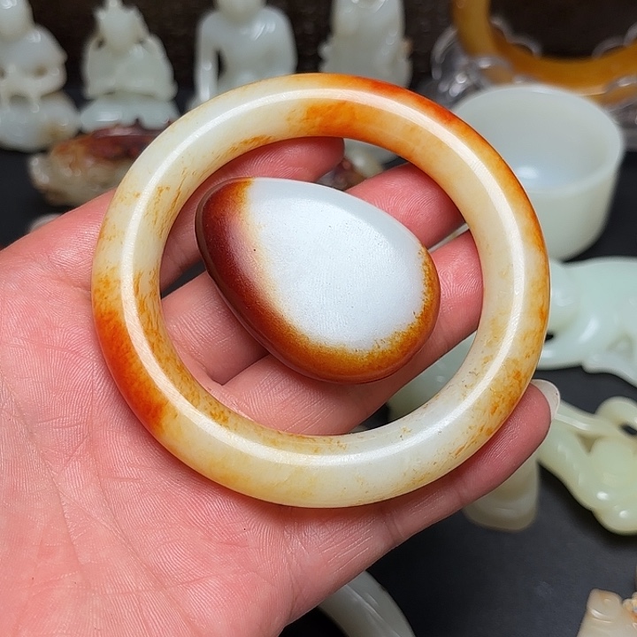 和田玉未镶嵌挂件G****R