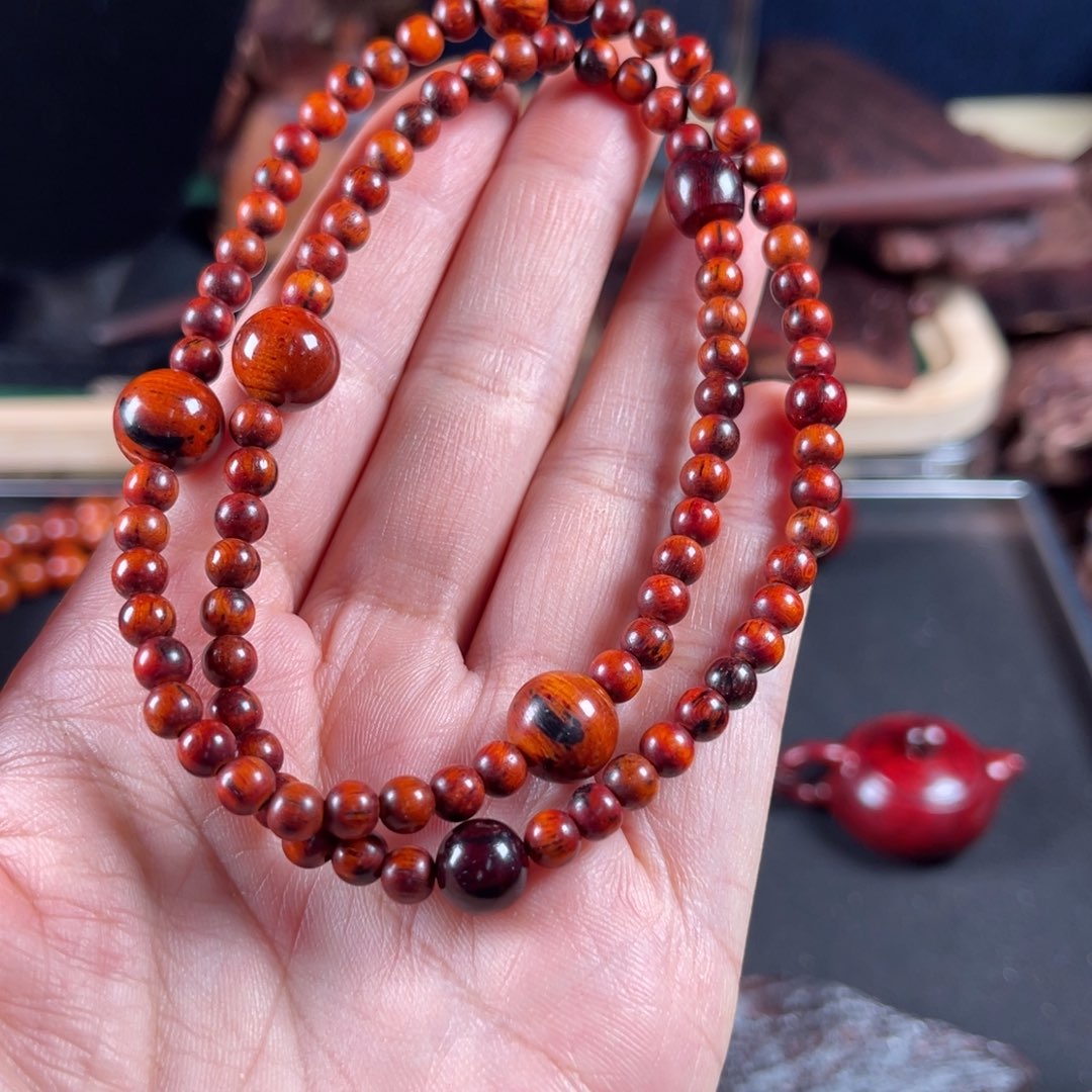 降真香手串/手链红降0.5锁骨链