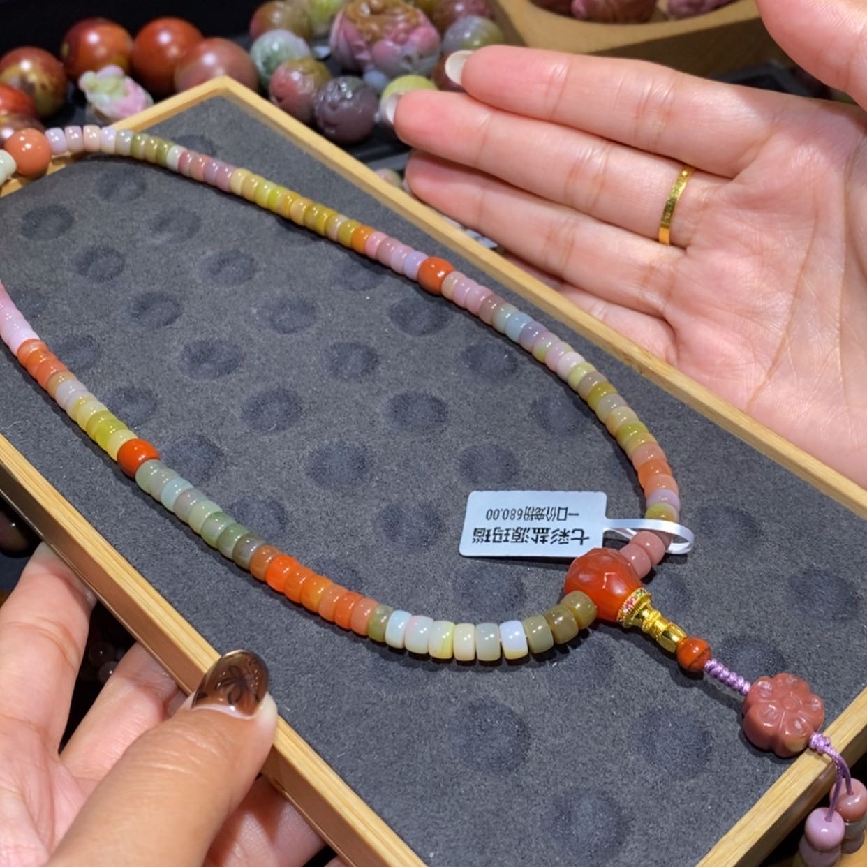 【闪购商品】未镶嵌手链玛瑙/玉髓盐源玛瑙
