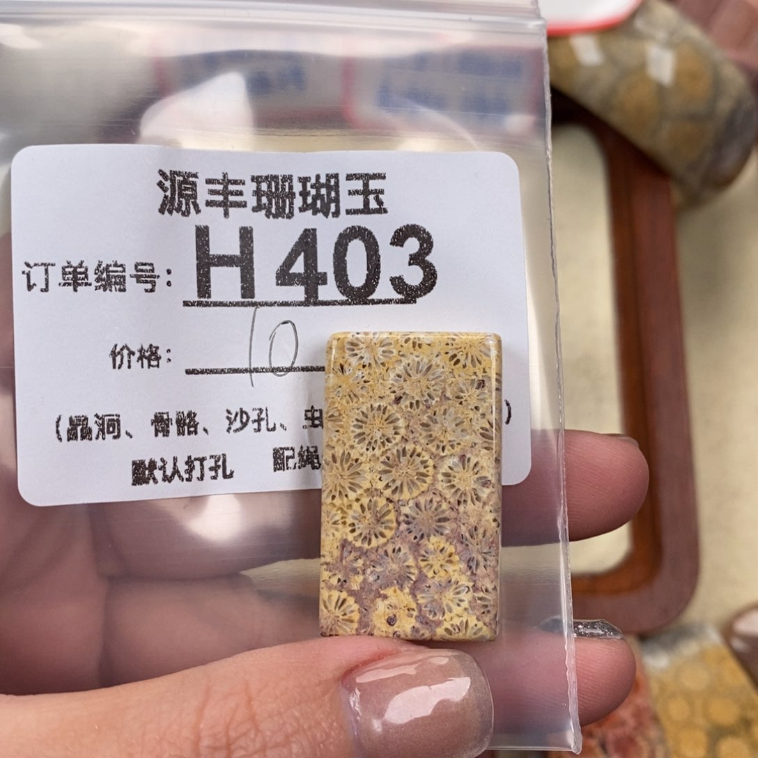 硅化玉颈饰未镶嵌冷****?