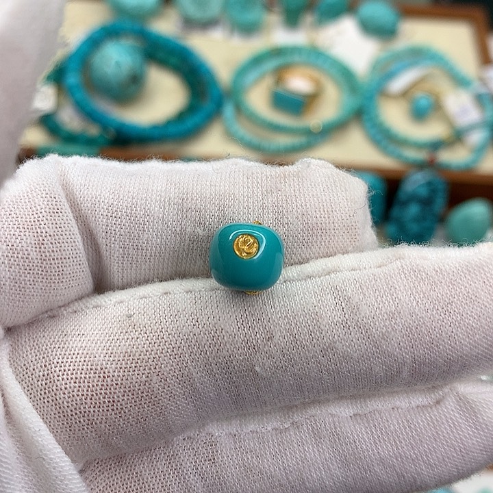 绿松石挂件未镶嵌漫****侠