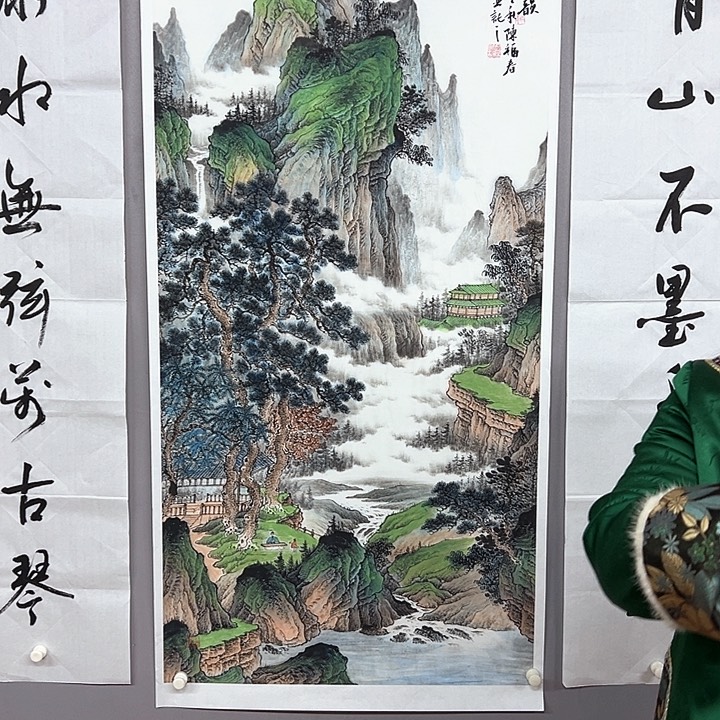 国画中美老师国画作品1