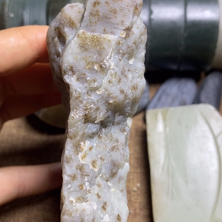 和田玉（糖玉）未镶嵌挂件