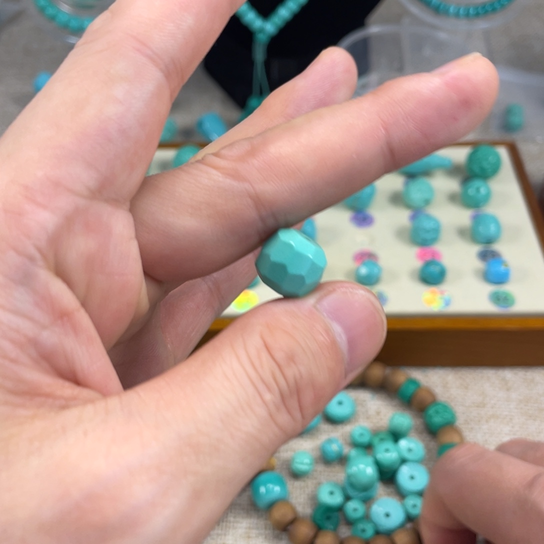 原生态湖北矿小配饰，直径12