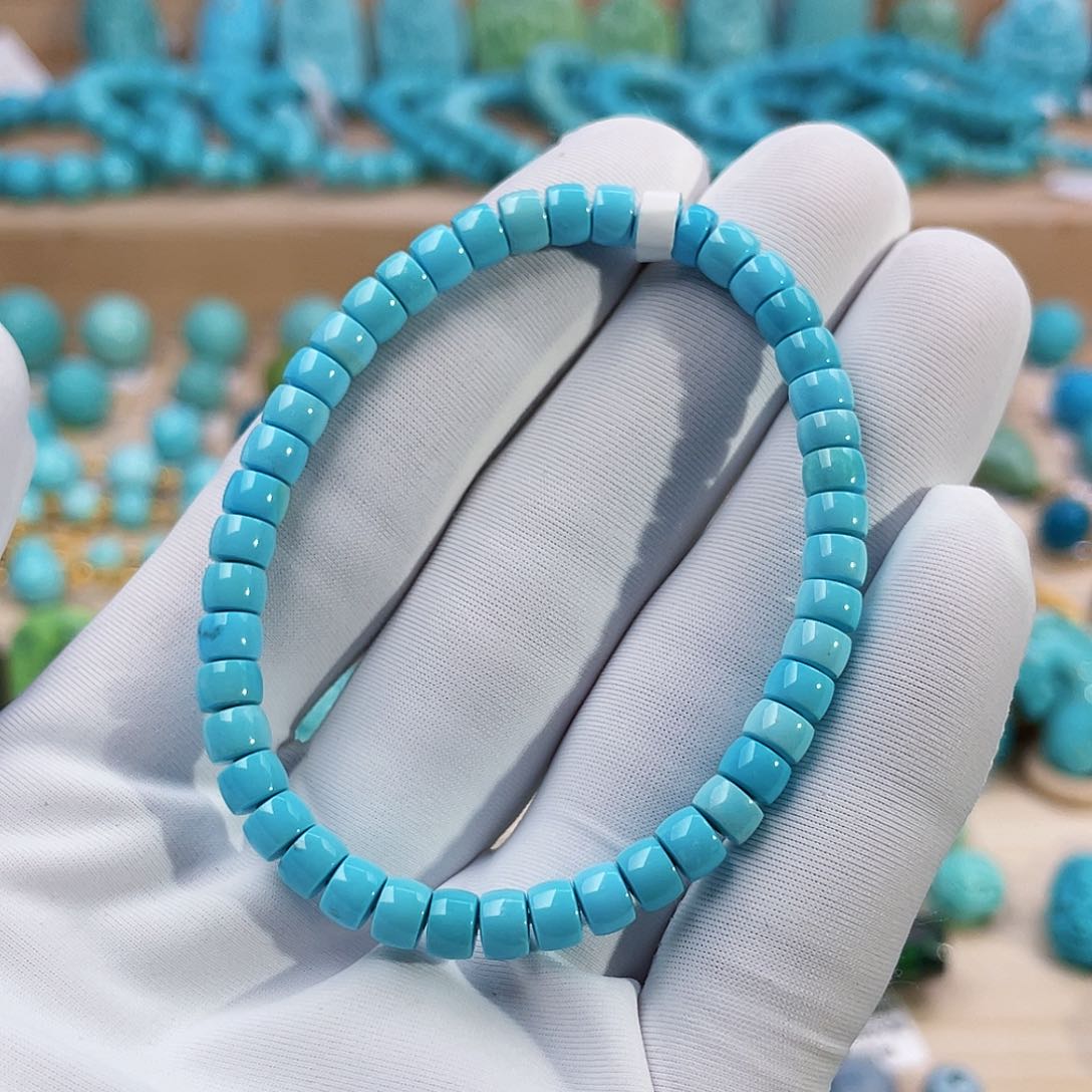 绿松石珠宝奇石未镶嵌小*淘