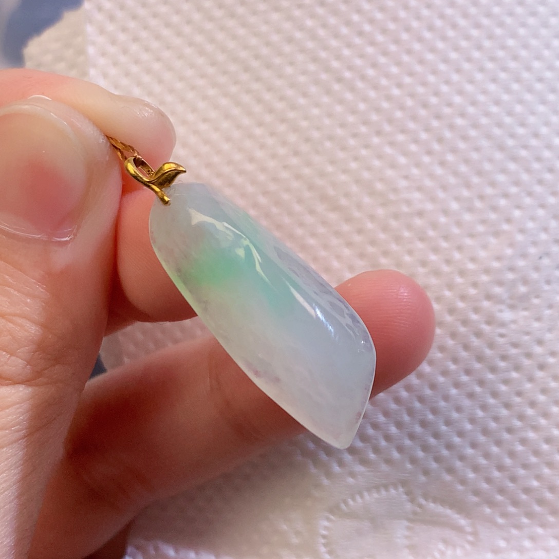 翡翠未镶嵌吊坠(不含链)7378