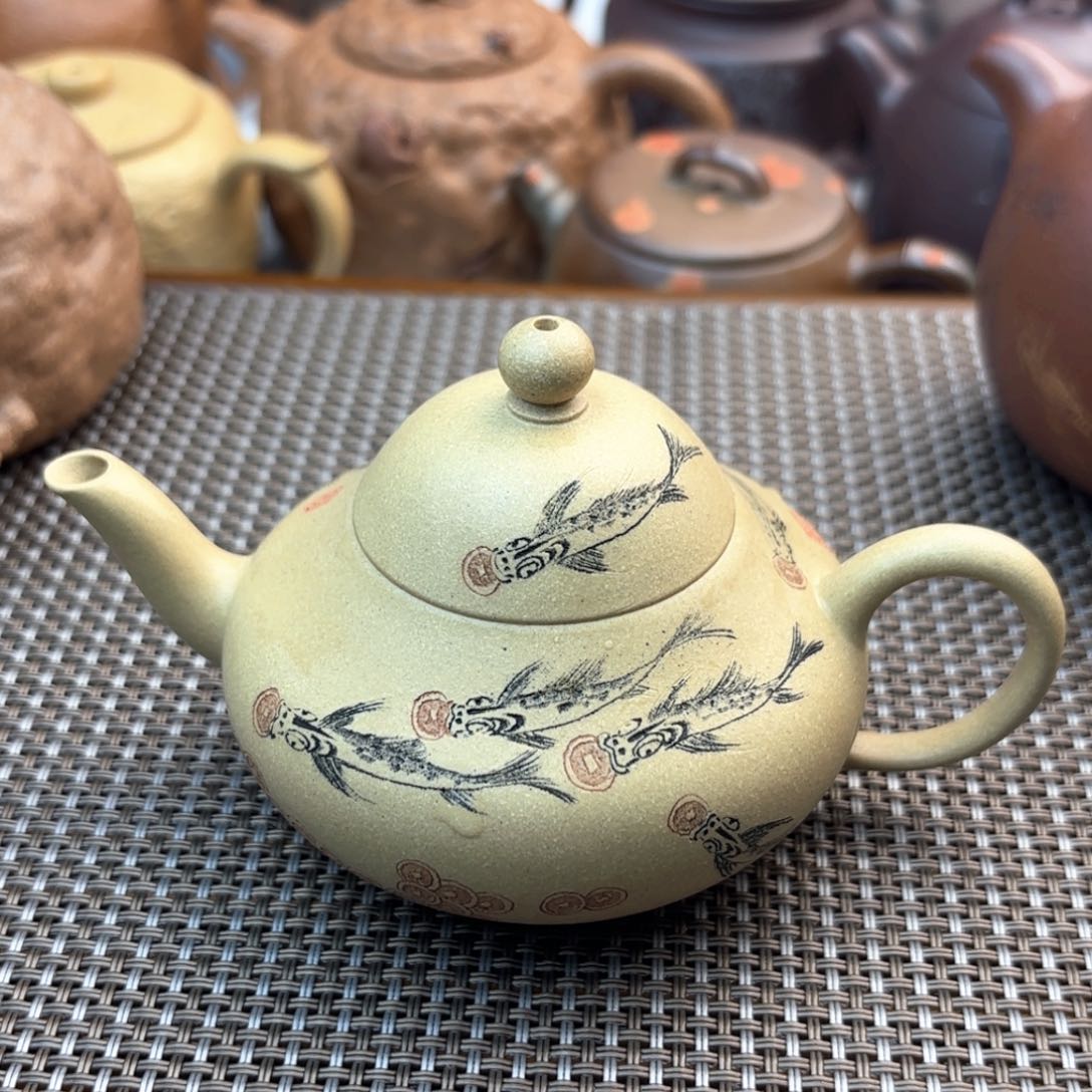 茶壶紫砂韬风生本绿150c c